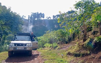 UGANDA: Sipi Falls i Kapchorwa