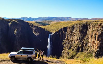 LESOTHO: Semonkong i les cascades Maletsunyane